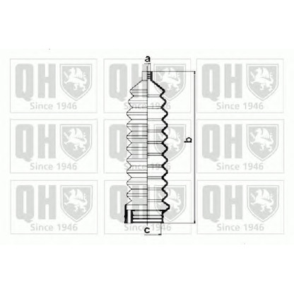 Zdjęcie Zestaw osłon, układ kierowniczy QUINTON HAZELL QG1084