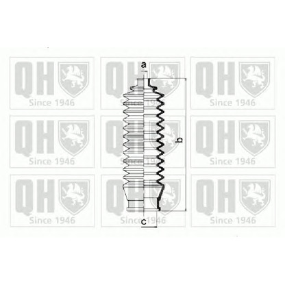 Zdjęcie Zestaw osłon, układ kierowniczy QUINTON HAZELL QG1219