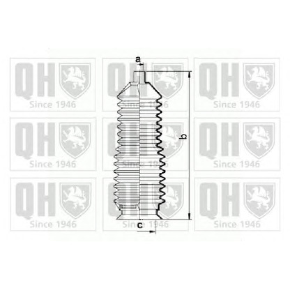 Zdjęcie Zestaw osłon, układ kierowniczy QUINTON HAZELL QG1309
