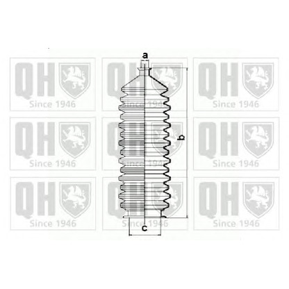 Zdjęcie Zestaw osłon, układ kierowniczy QUINTON HAZELL QG1323