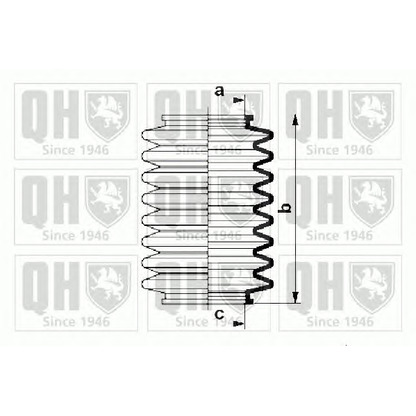 Zdjęcie Zestaw osłon, układ kierowniczy QUINTON HAZELL QG1413