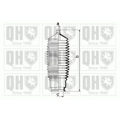 Zdjęcie Zestaw osłon, układ kierowniczy QUINTON HAZELL QG1413
