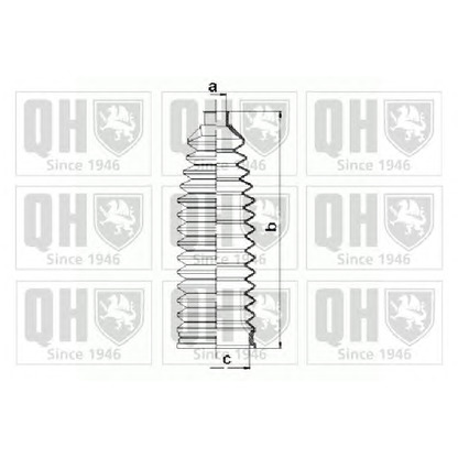 Zdjęcie Zestaw osłon, układ kierowniczy QUINTON HAZELL QG1508
