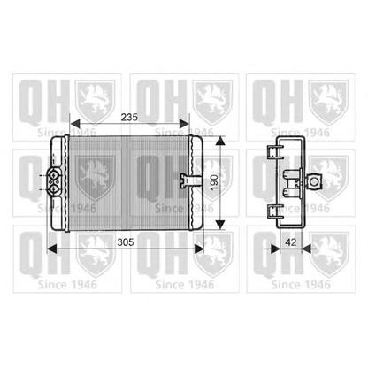 Foto Radiador de calefacción QUINTON HAZELL QHR2115