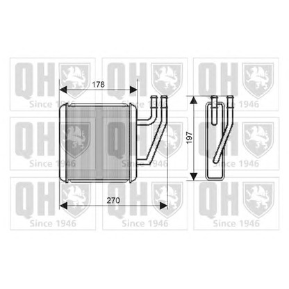 Foto Radiador de calefacción QUINTON HAZELL QHR2190