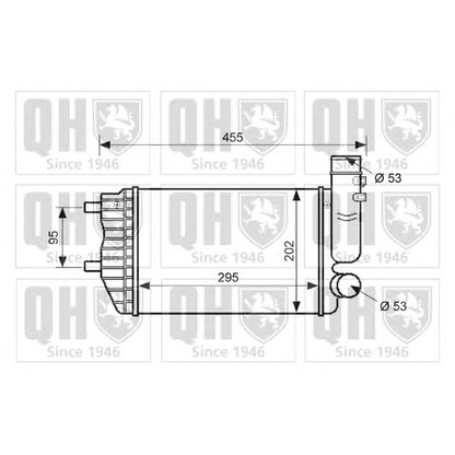 Zdjęcie Chłodnica powietrza doładowującego QUINTON HAZELL QIC103