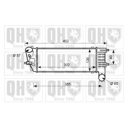 Foto Ladeluftkühler QUINTON HAZELL QIC112