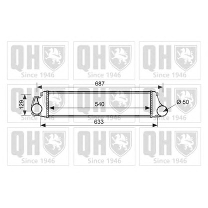 Foto Intercooler QUINTON HAZELL QIC119