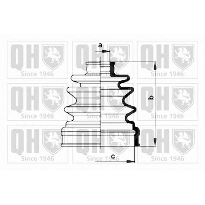 Foto Juego de fuelles, árbol de transmisión QUINTON HAZELL QJB1019