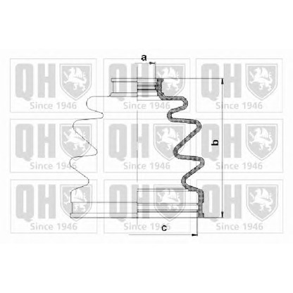 Foto Juego de fuelles, árbol de transmisión QUINTON HAZELL QJB1077