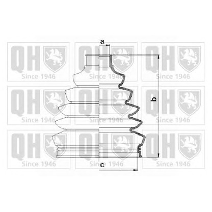 Foto Kit cuffia, Semiasse QUINTON HAZELL QJB1099