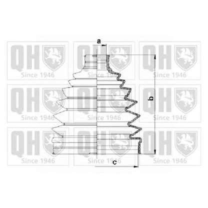 Foto Kit cuffia, Semiasse QUINTON HAZELL QJB1210