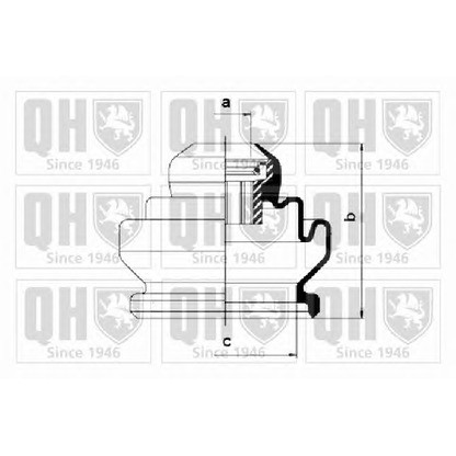 Foto Kit cuffia, Semiasse QUINTON HAZELL QJB173