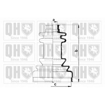 Zdjęcie Zestaw osłon, półoż napędowa QUINTON HAZELL QJB204