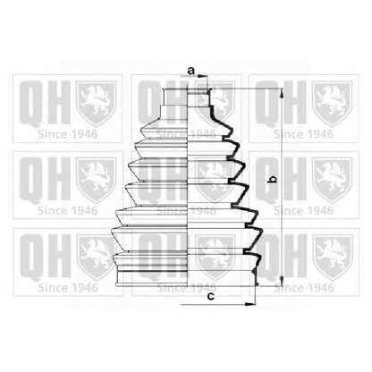 Foto Kit cuffia, Semiasse QUINTON HAZELL QJB2742