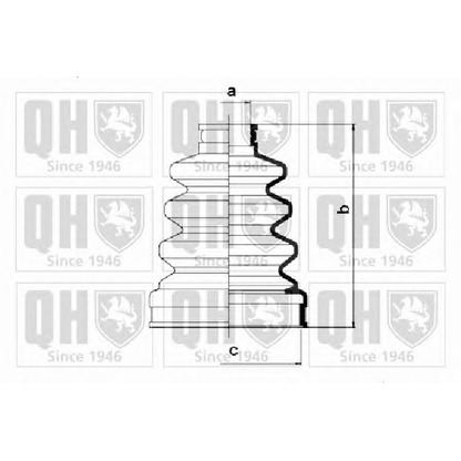 Foto Kit cuffia, Semiasse QUINTON HAZELL QJB465