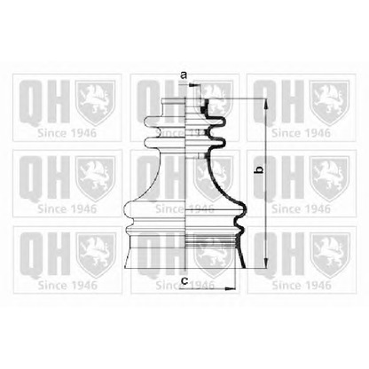 Foto Juego de fuelles, árbol de transmisión QUINTON HAZELL QJB474