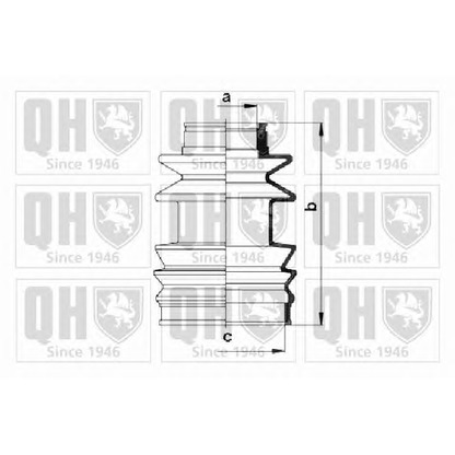 Foto Juego de fuelles, árbol de transmisión QUINTON HAZELL QJB673