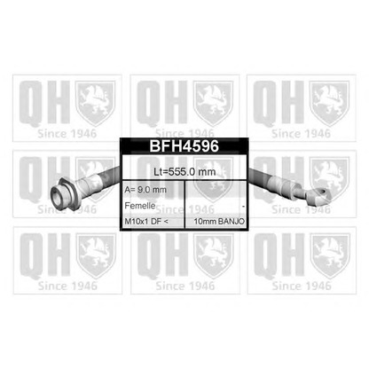 Photo Brake Hose QUINTON HAZELL BFH4596