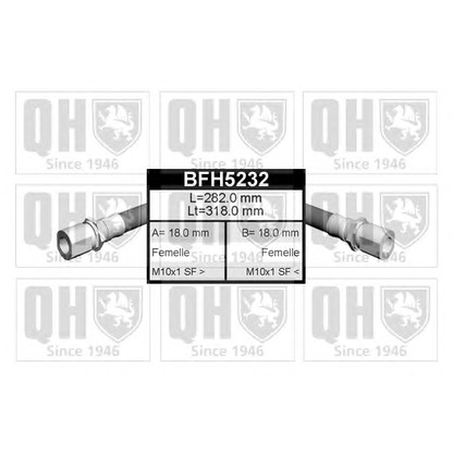 Photo Brake Hose QUINTON HAZELL BFH5232