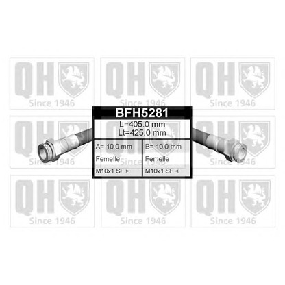 Photo Brake Hose QUINTON HAZELL BFH5281