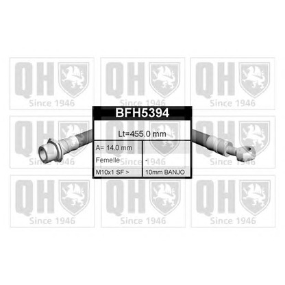 Photo Brake Hose QUINTON HAZELL BFH5394