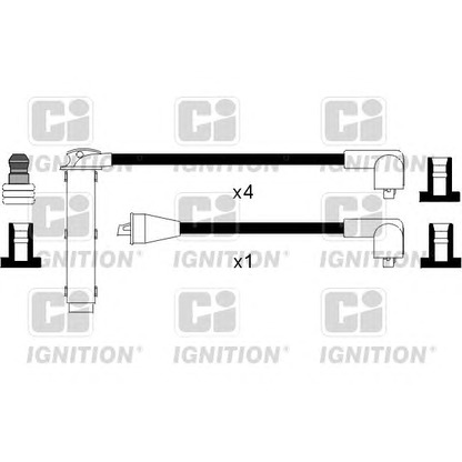 Foto Kit cavi accensione QUINTON HAZELL XC101