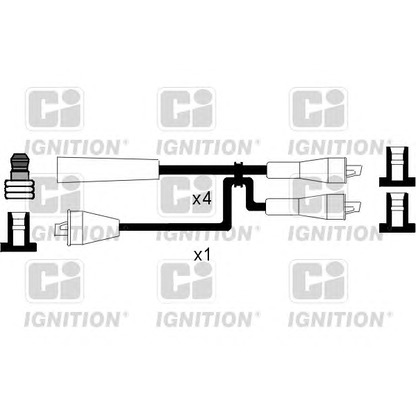 Foto Zündleitungssatz QUINTON HAZELL XC1013