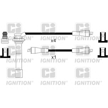 Foto Kit cavi accensione QUINTON HAZELL XC1018