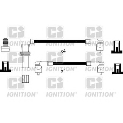 Foto Juego de cables de encendido QUINTON HAZELL XC1028