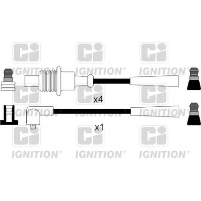 Foto Zündleitungssatz QUINTON HAZELL XC1032