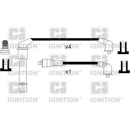 Foto Juego de cables de encendido QUINTON HAZELL XC1034