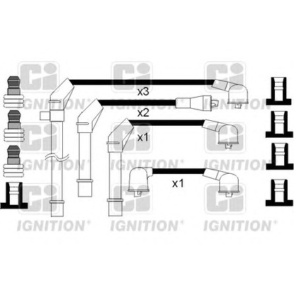 Foto Zündleitungssatz QUINTON HAZELL XC1044