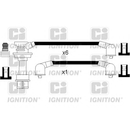 Photo Ignition Cable Kit QUINTON HAZELL XC1058