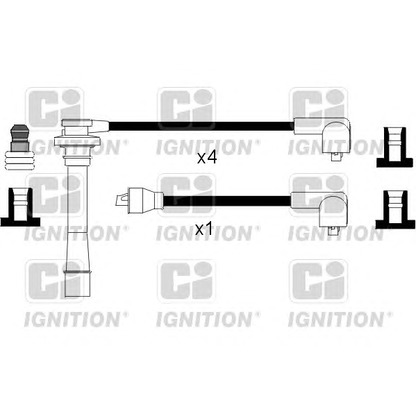 Foto Kit cavi accensione QUINTON HAZELL XC1061