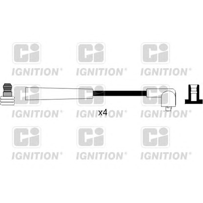 Фото Комплект проводов зажигания QUINTON HAZELL XC1081