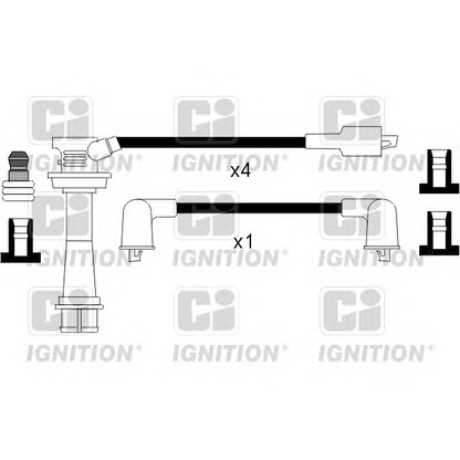 Foto Kit cavi accensione QUINTON HAZELL XC1083