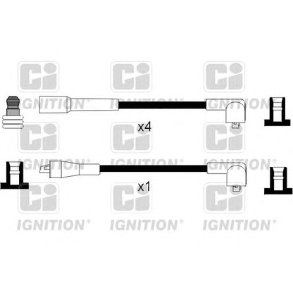 Photo Kit de câbles d'allumage QUINTON HAZELL XC1089
