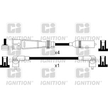 Foto Kit cavi accensione QUINTON HAZELL XC1093