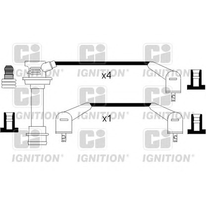 Photo Ignition Cable Kit QUINTON HAZELL XC1103