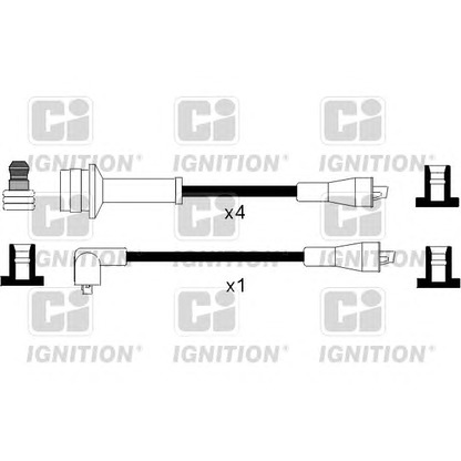 Foto Juego de cables de encendido QUINTON HAZELL XC1107