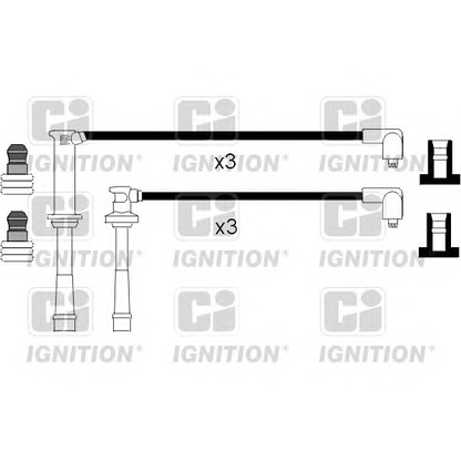 Photo Kit de câbles d'allumage QUINTON HAZELL XC1115