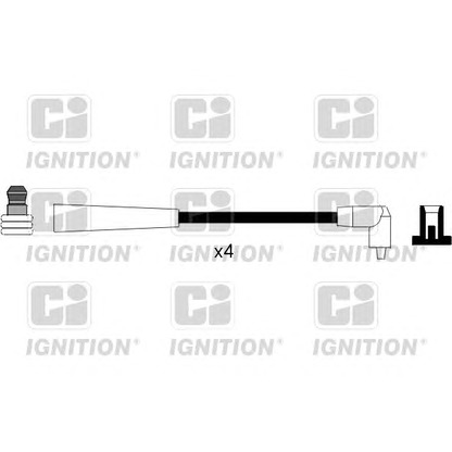 Фото Комплект проводов зажигания QUINTON HAZELL XC1116