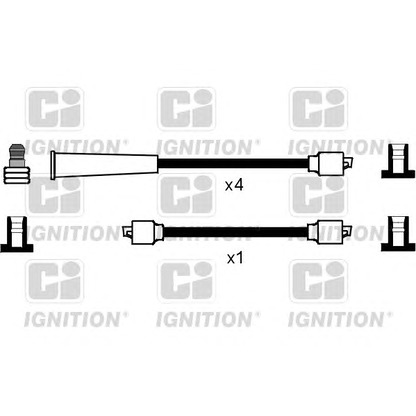 Zdjęcie Zestaw przewodów zapłonowych QUINTON HAZELL XC1117