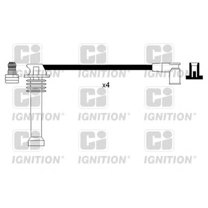 Photo Kit de câbles d'allumage QUINTON HAZELL XC1120