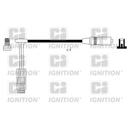 Фото Комплект проводов зажигания QUINTON HAZELL XC1136