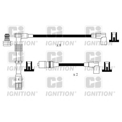 Foto Juego de cables de encendido QUINTON HAZELL XC1155