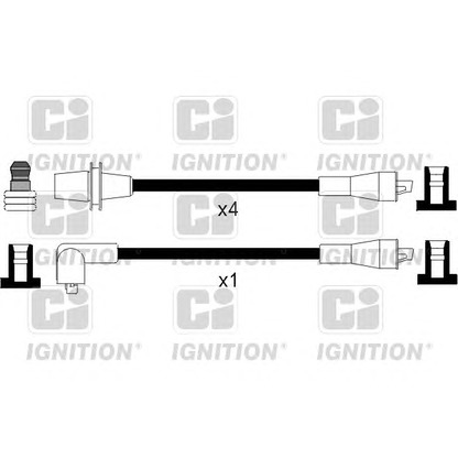 Foto Kit cavi accensione QUINTON HAZELL XC117