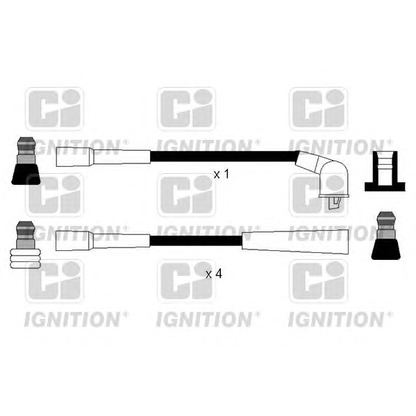 Foto Zündleitungssatz QUINTON HAZELL XC1174