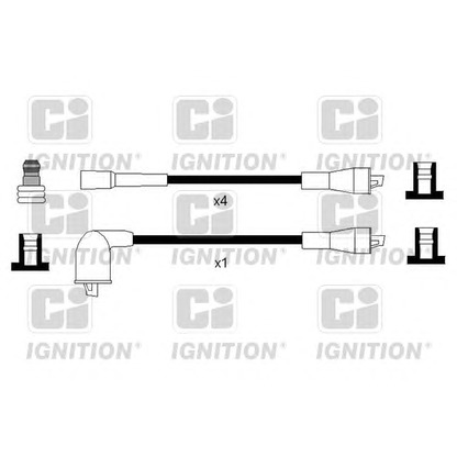 Photo Kit de câbles d'allumage QUINTON HAZELL XC1180